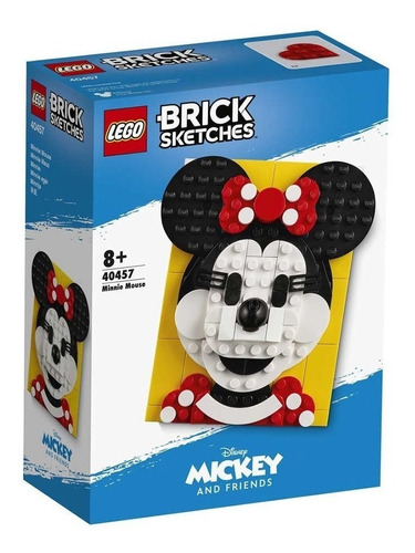 Lego Brick Sketches 40457 - Minnie Mouse - Pronta