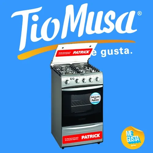 Cocina Patrick Cpf 9551 Mvs Metalizada Tio Musa
