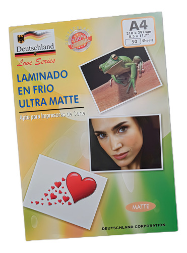 Laminado En Frio 50 Hojas A4