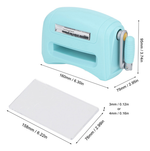 Máquina De Estampado Con Manivela, Mini Troqueladora Manual