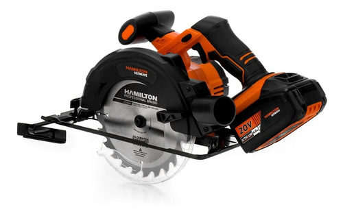 Sierras Circular + Caladora + Bateria 20v 2ah Hamilton Smart