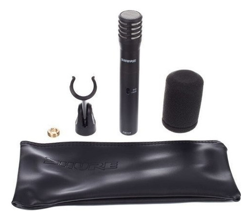 Microfono Condeser Shure Sm137 Para Vientos Coros Percusion Color Negro