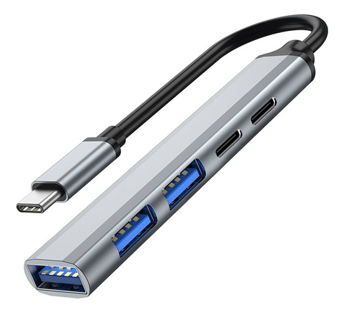 Divisor Tipo C Pd Quick Charge, Hub Usb C 3.0, Transferencia