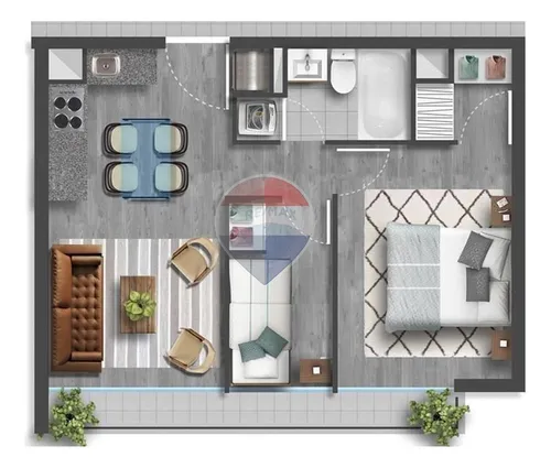 Departamento Nuevo, Con Bono Pie 20%, Aprobacion 80% Banco.