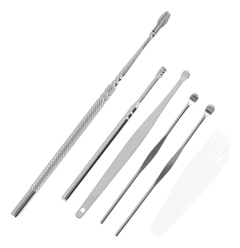 Juego De 6 Palillos De Limpieza Para Orejas, Herramienta De