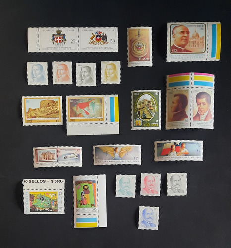 Sellos Chilenos Año 1983 Mint