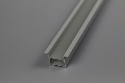Perfil Led Embutir Recuado 1m 35x20 P/ 2 Fitas + Presilhas Cor da luz Perfil Branco 110V/220V