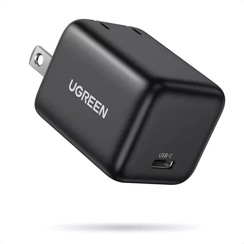 UGREEN GAN 30W Mini Cargador USB C, Cargador Tipo C Carga Rápida para