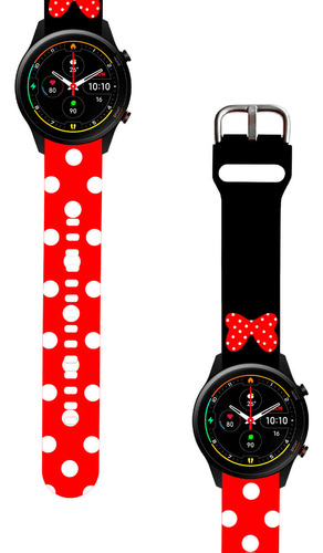 Correa Compatible Con Xiaomi Mi Watch Color Minie Mouse Rjng