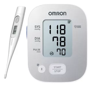 Omron Combo Tensiometro Hem-7142 + Termometro Digital