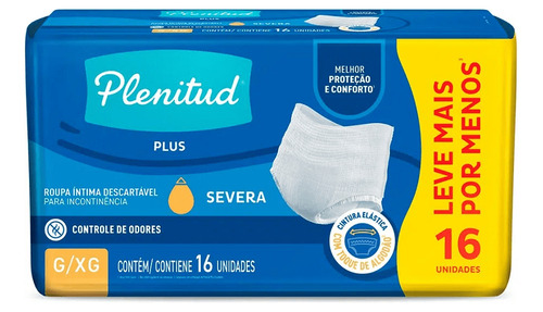 Fralda - Calça Adulto Plenitud Protect Plus G/xg