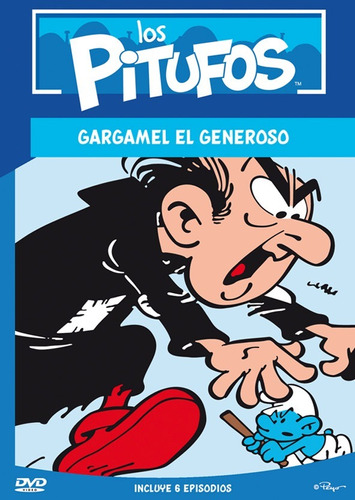Dvd Los Pitufos Gargamel El Generoso
