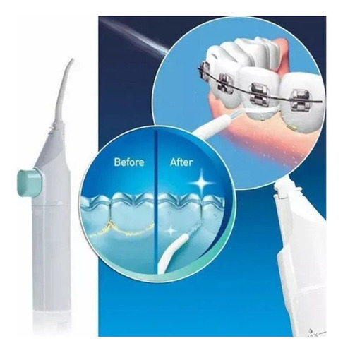 Power Floss Dientes Limpiador Agua Dental Flosser Jet 40ml