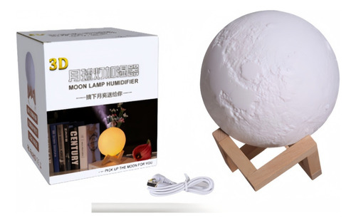 Humidificador De Escritorio Moon Aromaterapia Usb