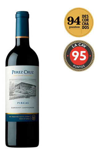 Vinho Chileno Pircas Perez Cruz Cabernet Sauvignon 750ml