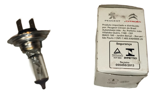 Lampara H7 Original Citroen C3 C4 Ds3 Ds4 Luz Baja 12v 55w
