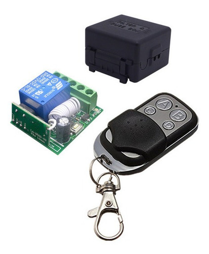 Imagen 2 de 5 de Rf 433mhz 12v 10a Interruptor Inalambrico Control Remoto