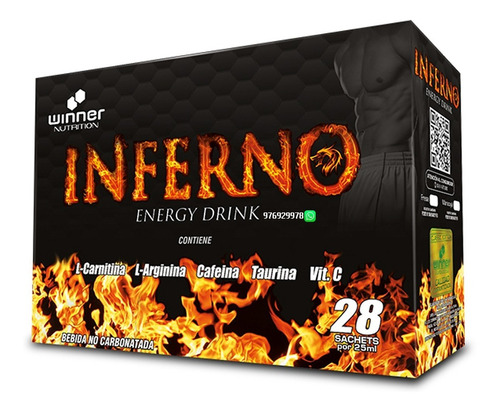 Inferno Quemador De Grasa 28 Tomas