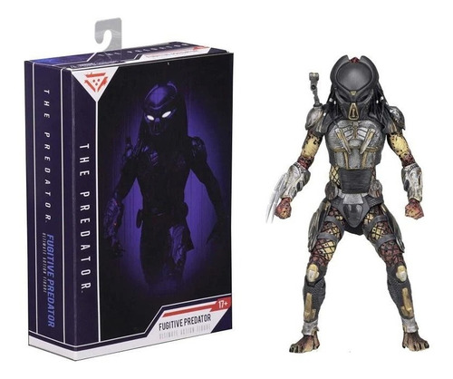 Imagen 1 de 3 de Figura Fugitive Predator Ultimate Neca Original