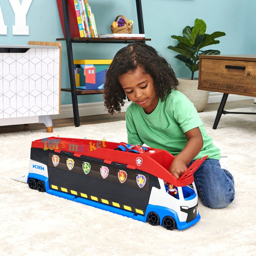 Paw Patrol Camión Mission Cruiser Sonido Patroller Robo Dog
