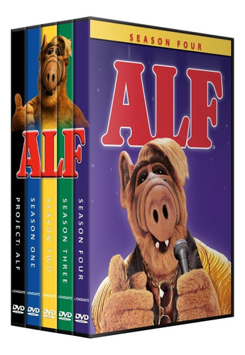 Alf Temporadas1234 Audio Latino Serie Completa +pelicula Dvd