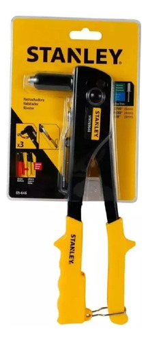 Remachadora Pop 3 Tomas Con Llave. Stanley (69-646)