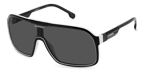 Imagen 2 de 6 de Lentes De Sol Carrera Negro / Gris - Carrera 1046/s 80sir