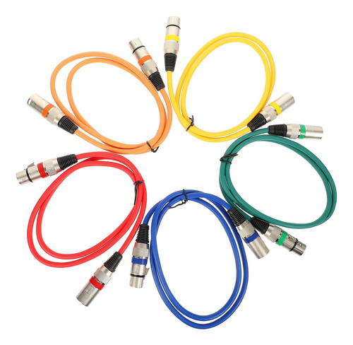 Cable Estéreo  Conectores De Bocina Y Adaptador De Audio  5