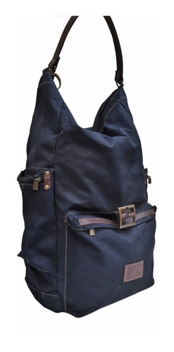 Imagen 4 de 5 de Mochila Bolso Mueck Bike Lona Impermeabilizada San Roman