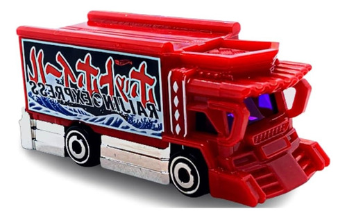 Hot Wheels Camion Raijin Express Metro Cromado Tiendajyh