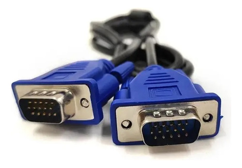 Cabo Vga Macho + Vga Macho 10m Preto 28awg C/ Filtro
