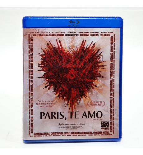 Blu Ray Paris Te Amo Lacrado / Juliette Binoche Tk0f