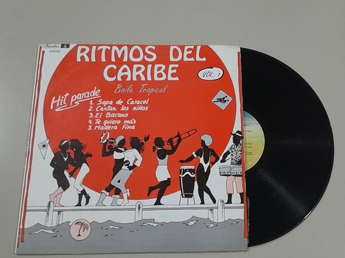 Ritmos Del Caribe Vol 1 Lp Vinilo Fuentes 1991 Colombia 