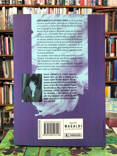 Agustín Magaldi Su Alma Hecha Canción - Nélida Lomónaco