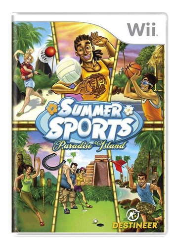 Jogo Summer Sports: Paradise Island Wii Usado Mídia Física