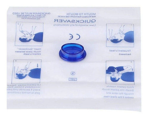 Mascarilla Rcp Desechable, Primeros Auxilios 100pzs. Factura