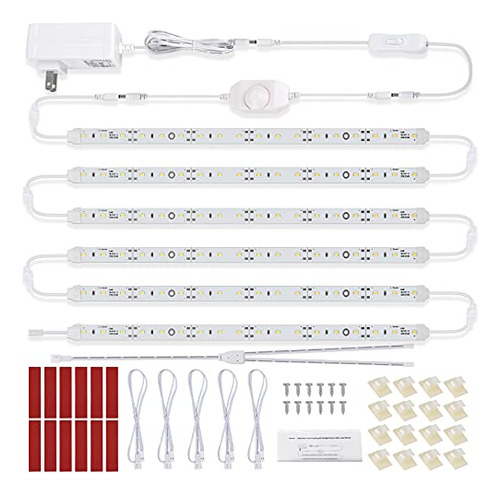 Kit De Iluminación Led Para Armarios De Cocina. 6 Tiras De