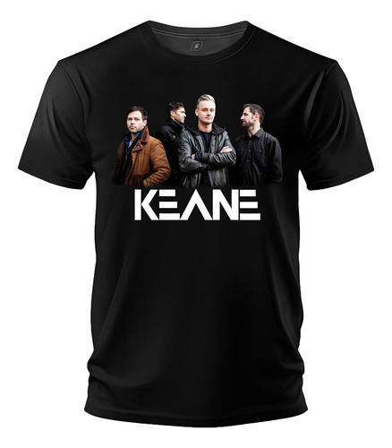 Remera Keane Rock Banda 4 Dtg Premium