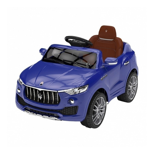 Carrinho Elétrico Infantil 6 Volts Maserati Azul Xalingo