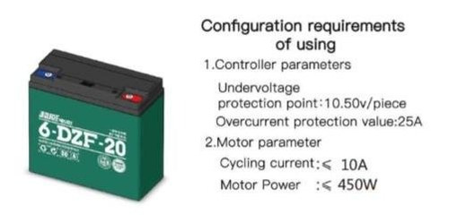 Batería 12v 20ah Para Moto Y Triciclo Electrico Chilwee