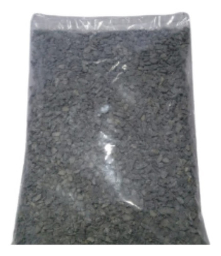 Piedra Decorativa Negra Productos Pgu 25kg Color Gris Oscuro