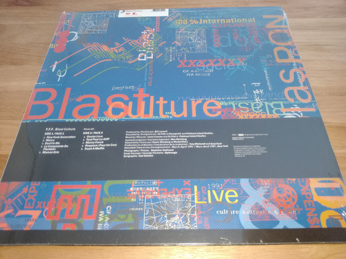 F. F. F. Federacion Francesa Funk - Blast Culture - Vinilo