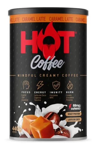 Pré-treino Hot Coffe 440g - Hot Fit