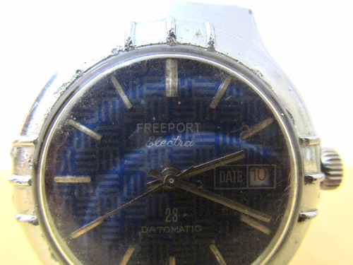 Reloj De Pulsera De Hombre Freeport Funcionando Ey54
