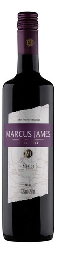 Marcus James adega Cooperativa Vinícola Aurora vinho tinto merlot garrafa 750ml