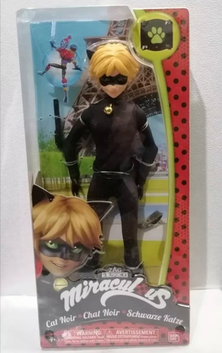 Muñeco Cat Noir Ladybug Exclusivo Primera Edición