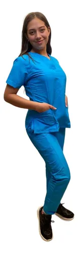 Conjunto Uniforme Antifluido Médico Pijama Dama + Obsequio