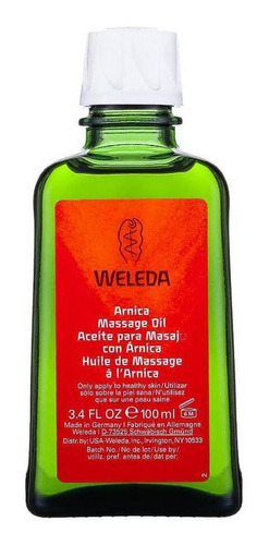Óleo De Massagem De Arnica Weleda - Vegano E 100% Natural