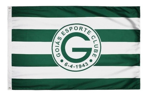 Bandeira Goias Grande Oficial Dupla Face - 256cm X 180cm 