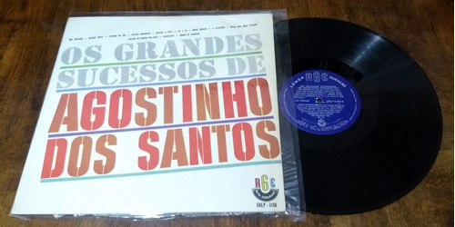 Agostinho Dos Santos Os Grandes Sucessos Disco Lp Vinilo Bra